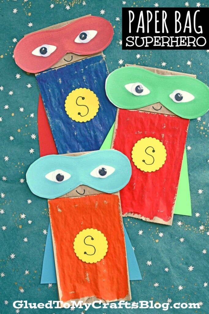 Printable Superhero Arts And Crafts Start By Printing Out The Template 