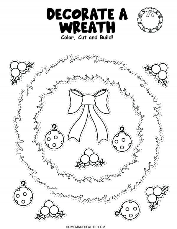 Printable Template Christmas Crafts