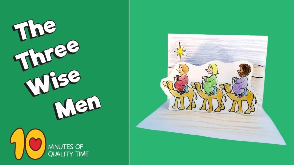 Printable Three Wise Men Craft