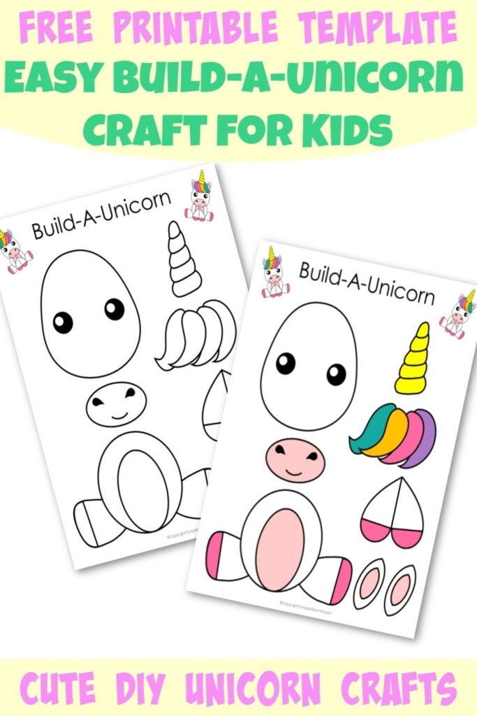 Printable Unicorn Crafts