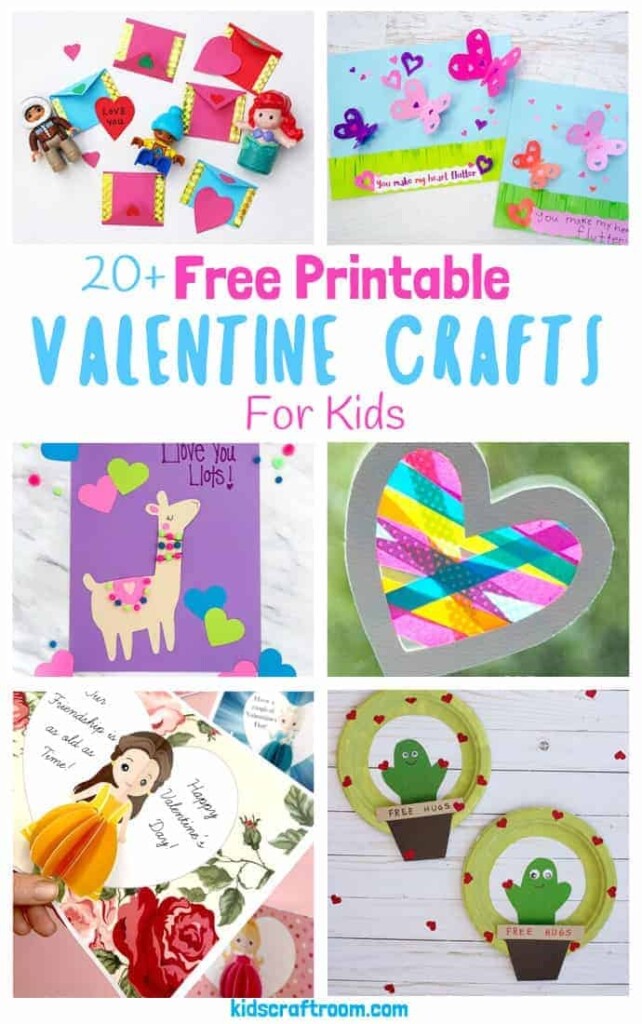 Printable Valentine Craft Templates