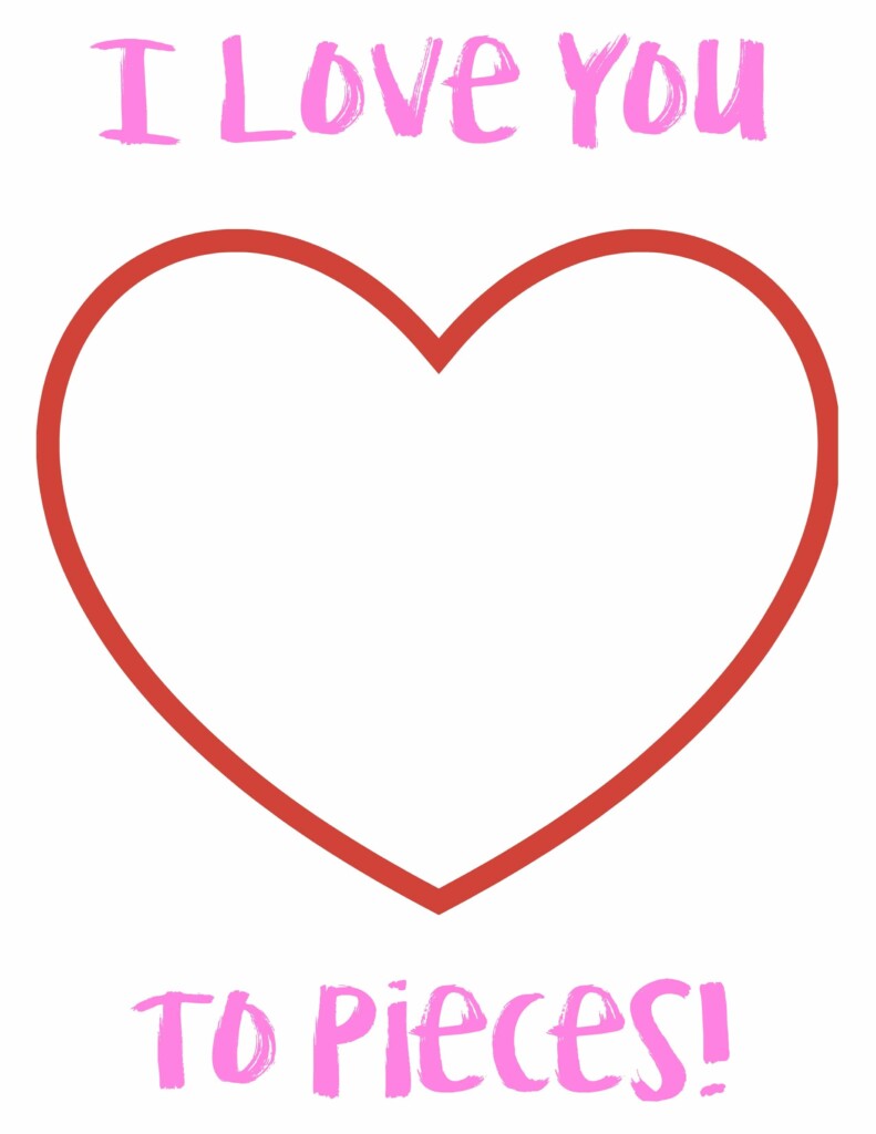 Printable Valentine Crafts