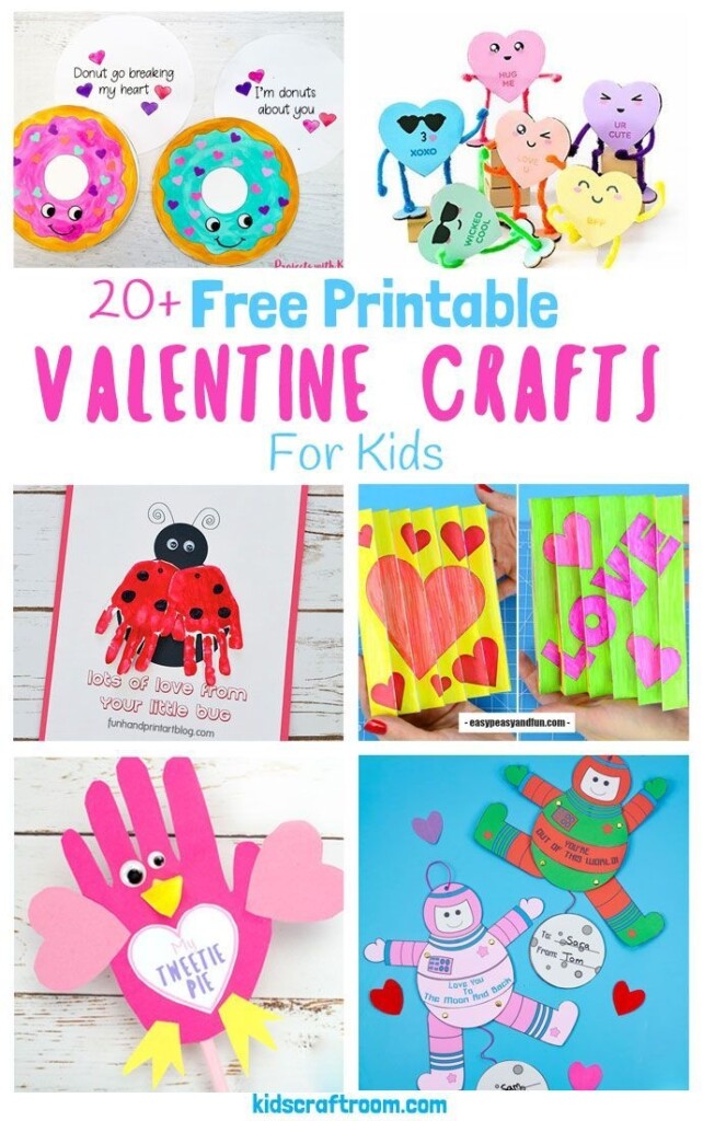 Printable Valentine Crafts For Kids Valentine Crafts For Kids 