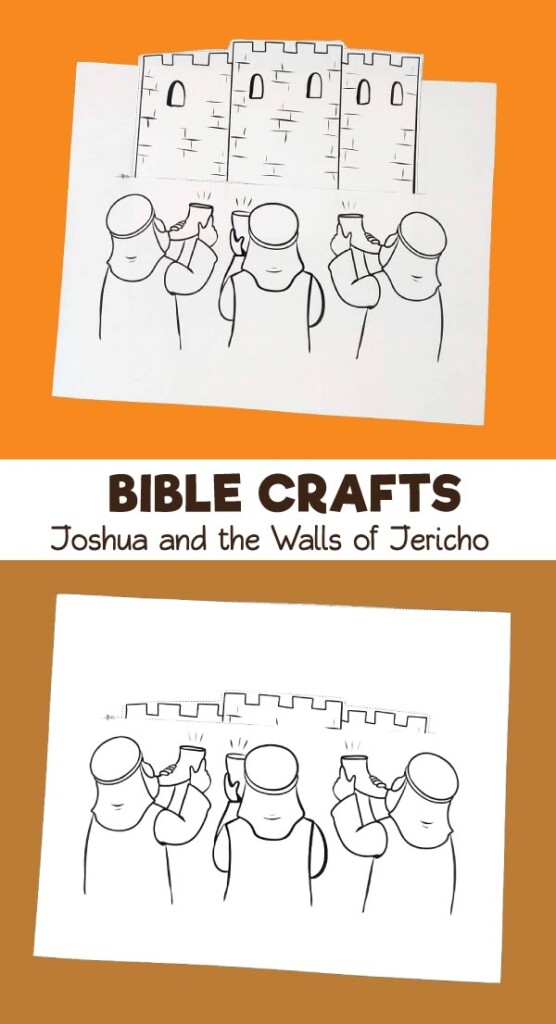 Printable Walls Of Jericho Craft