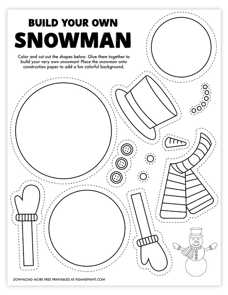 Printable Winter Crafts