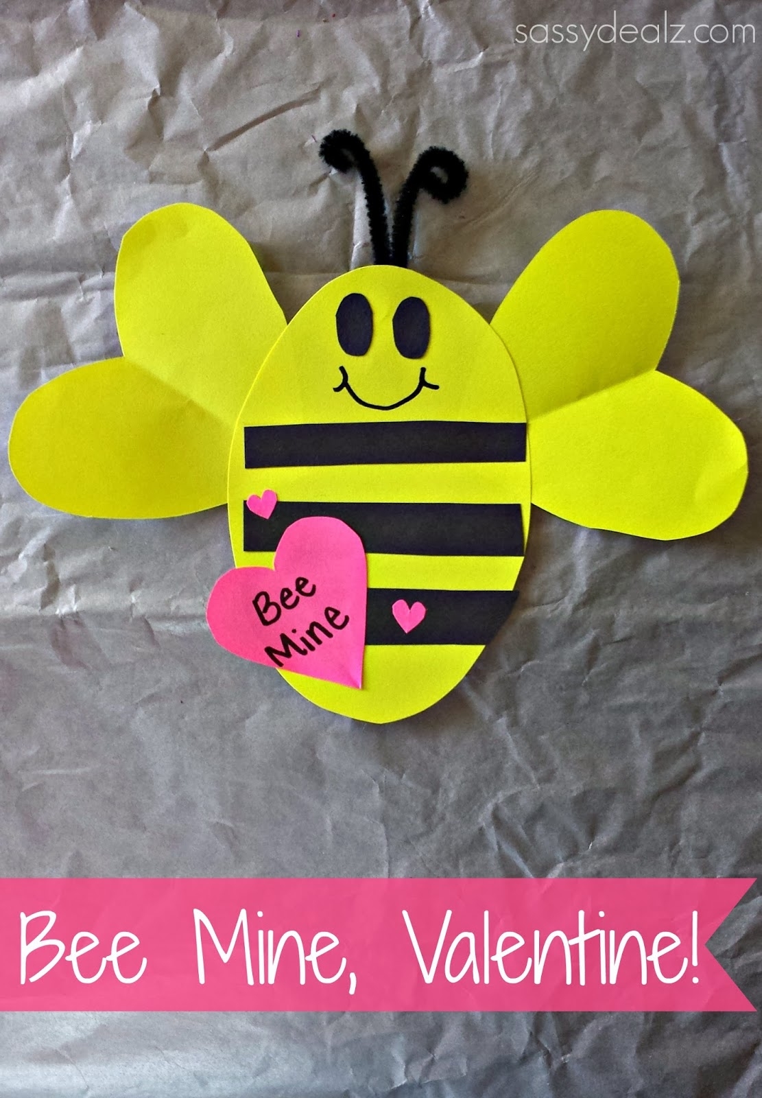 quot Bee Mine quot Valentine 39 s Day Craft For Kids Crafty Morning