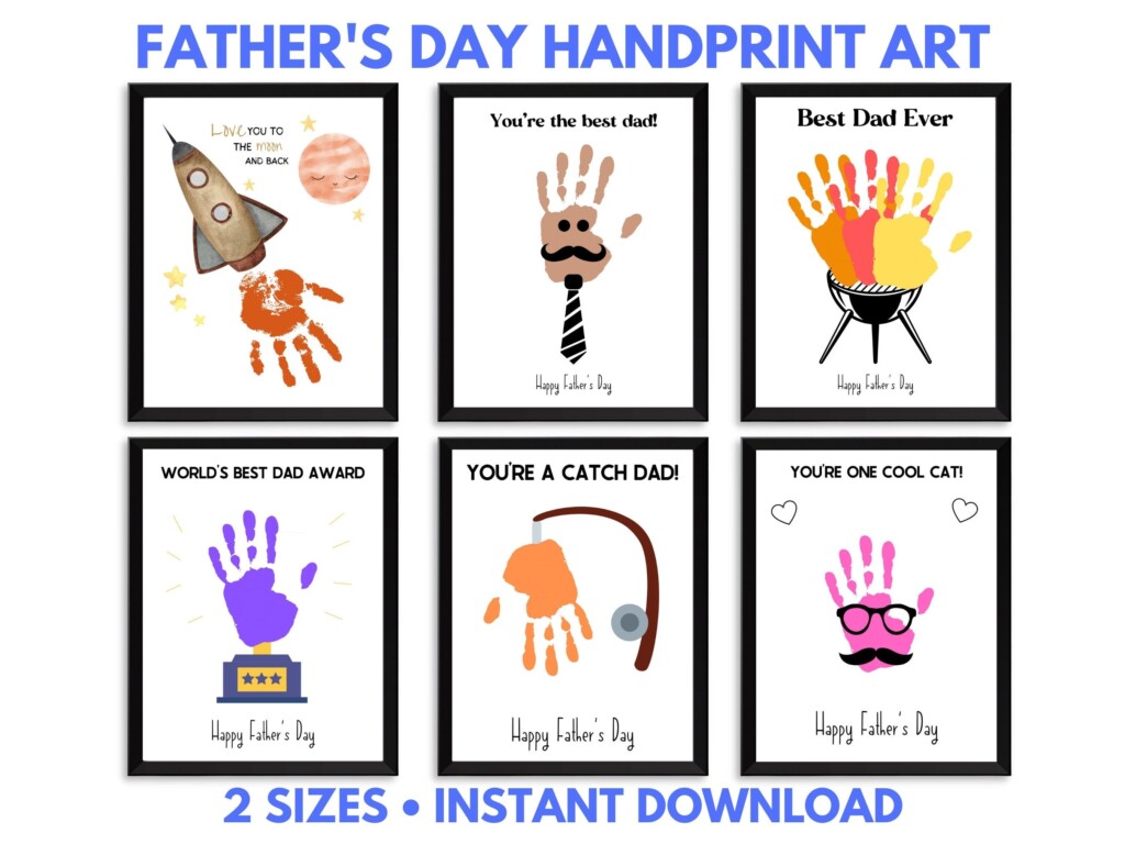  quot Make Father 39 s Day Extra Special This Year With These Handprint Art 