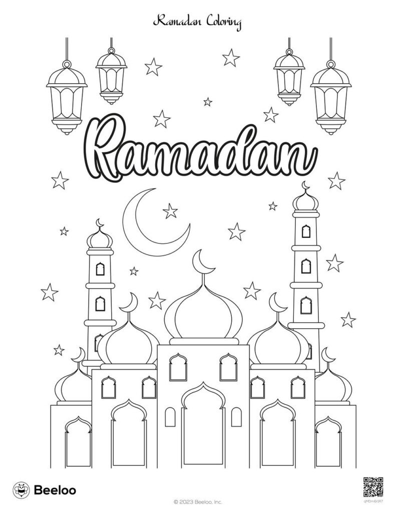 Ramadan themed Crafts And Activities Beeloo Printables