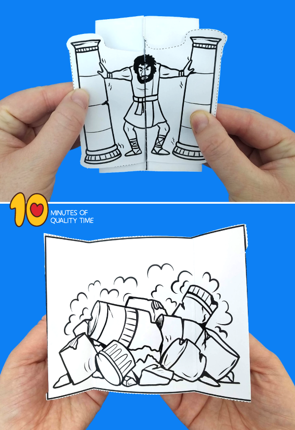 Samson Craft Free Printable Samson And Delilah Activities For Kids
