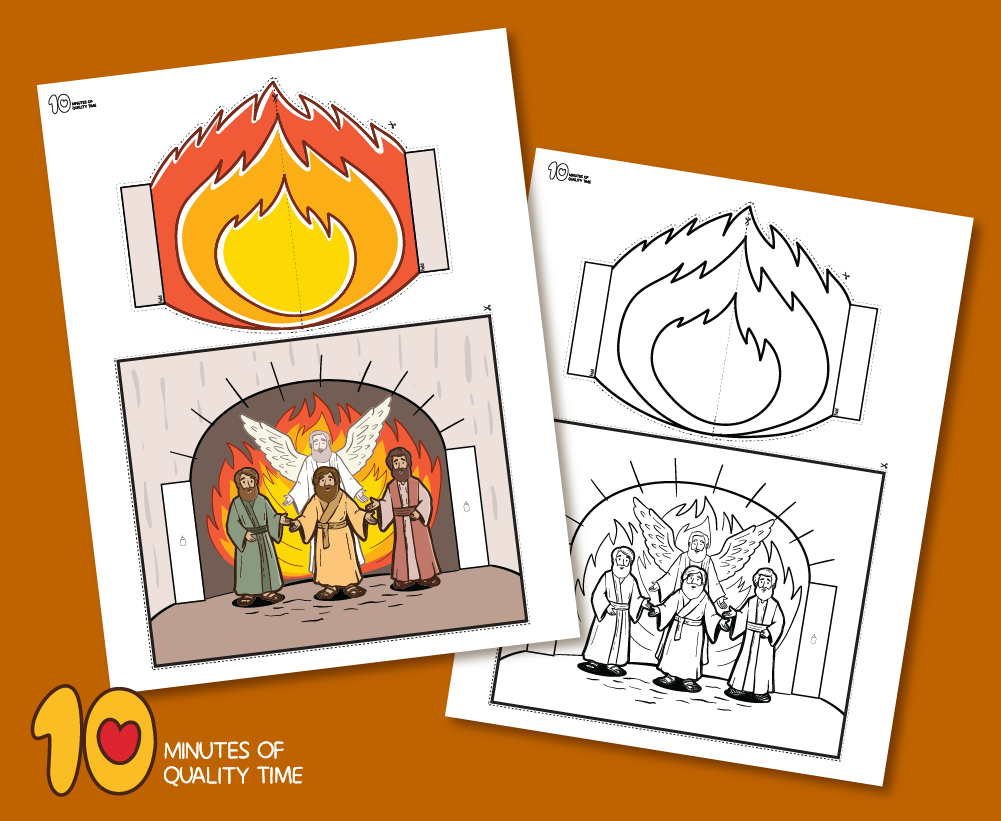 Shadrach Meshach And Abednego In The Fiery Furnace Craft Artofit