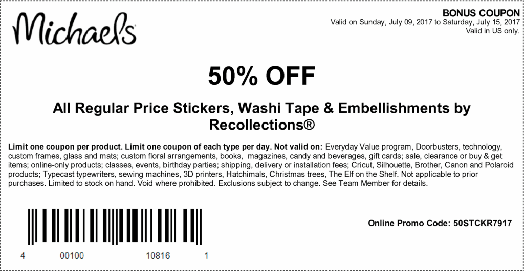 Sites MichaelsUS Site Michaels Coupon Coupons Michaels Crafts Store