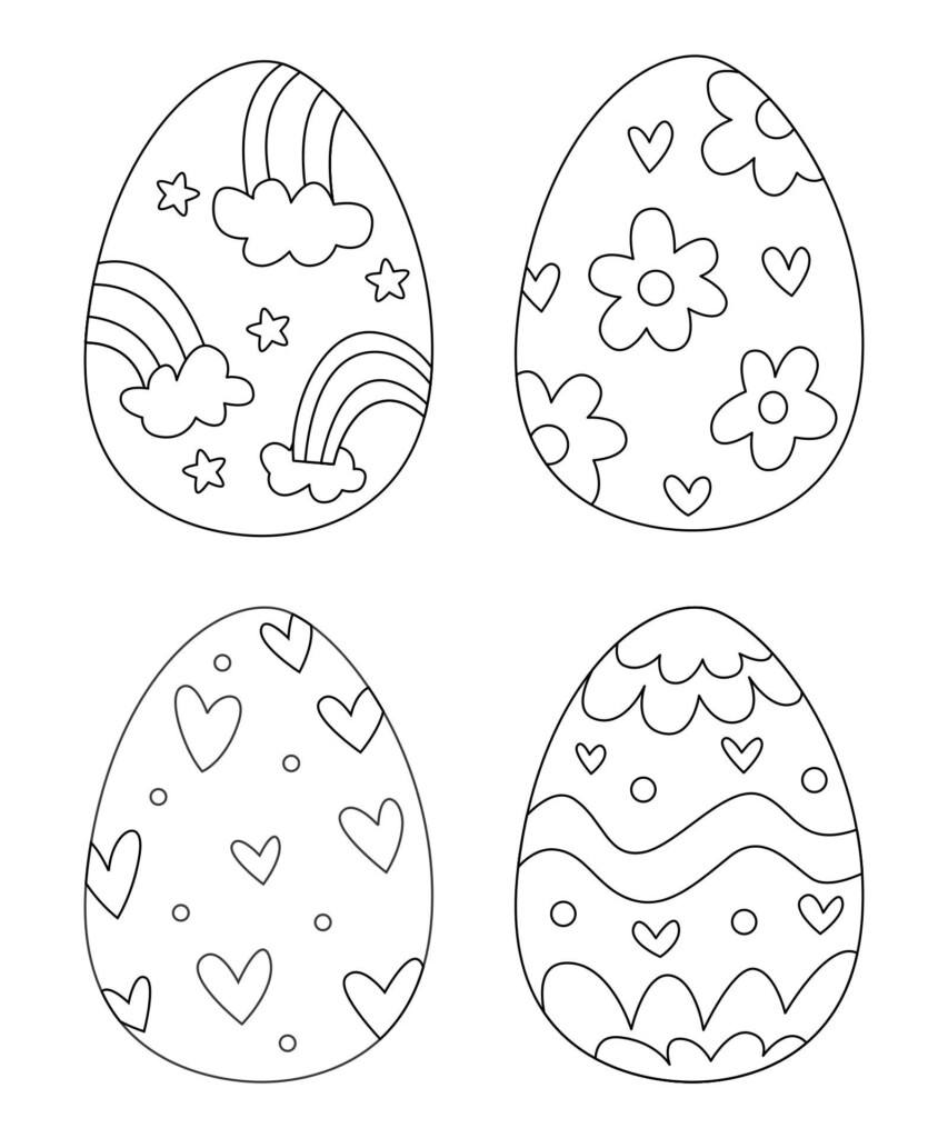 Small Easter Craft Template 11 Free PDF Printables Printablee In 