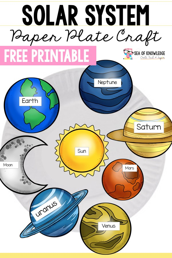 Solar System Worksheets Preschool Printable Craft Artofit