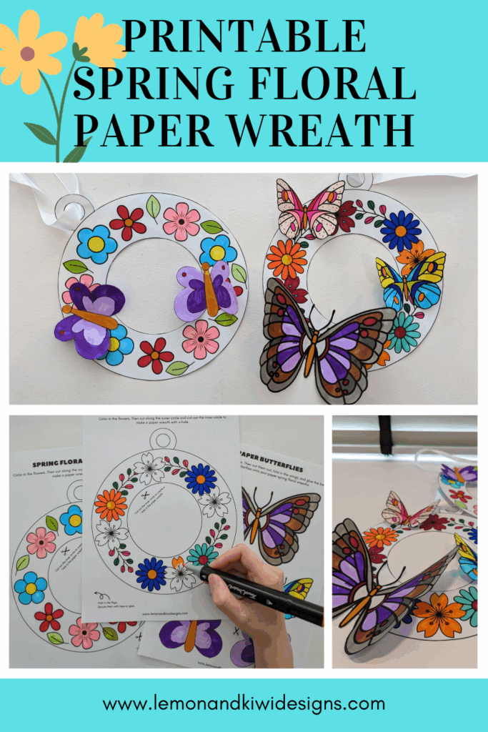 Spring Crafts For Kids Printables