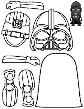 Star Wars Printable Crafts By Mommy Evolution TPT