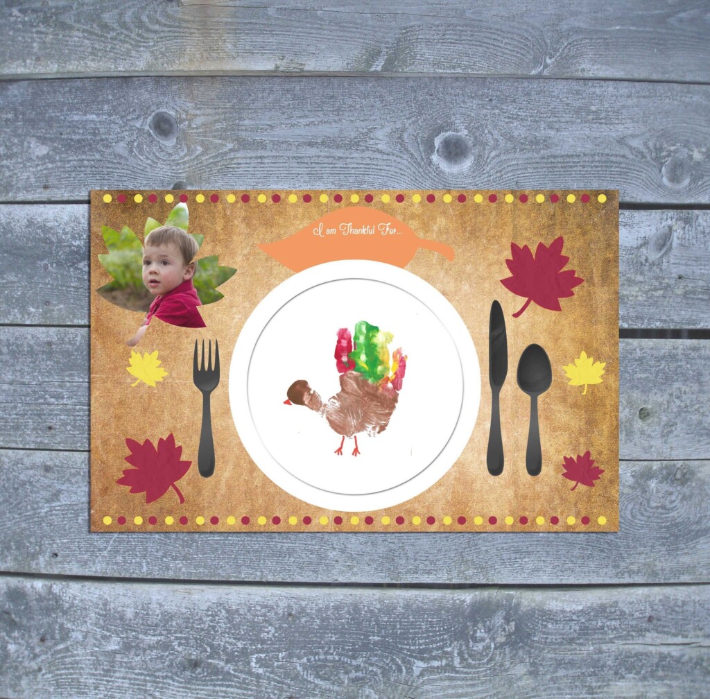 Thanksgiving Placemats Kindergarten