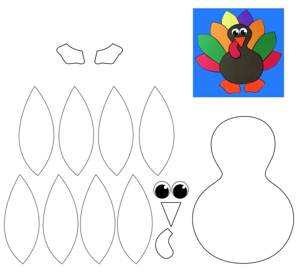 Thanksgiving Turkey Pattern 15 Free PDF Printables Printablee 
