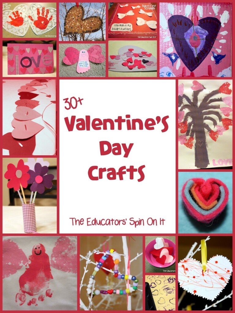 The Educators 39 Spin On It 30 Valentine 39 s Day Crafts And Activities 