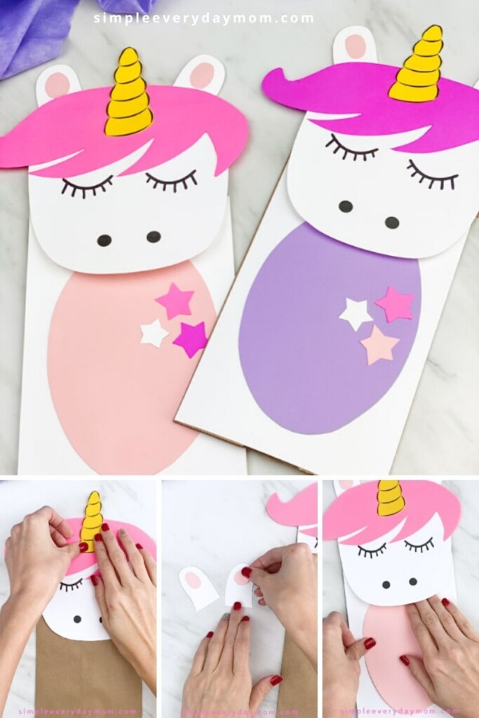 This Paper Bag Unicorn Craft For Kids Is A Fun And Easy Project To Make 