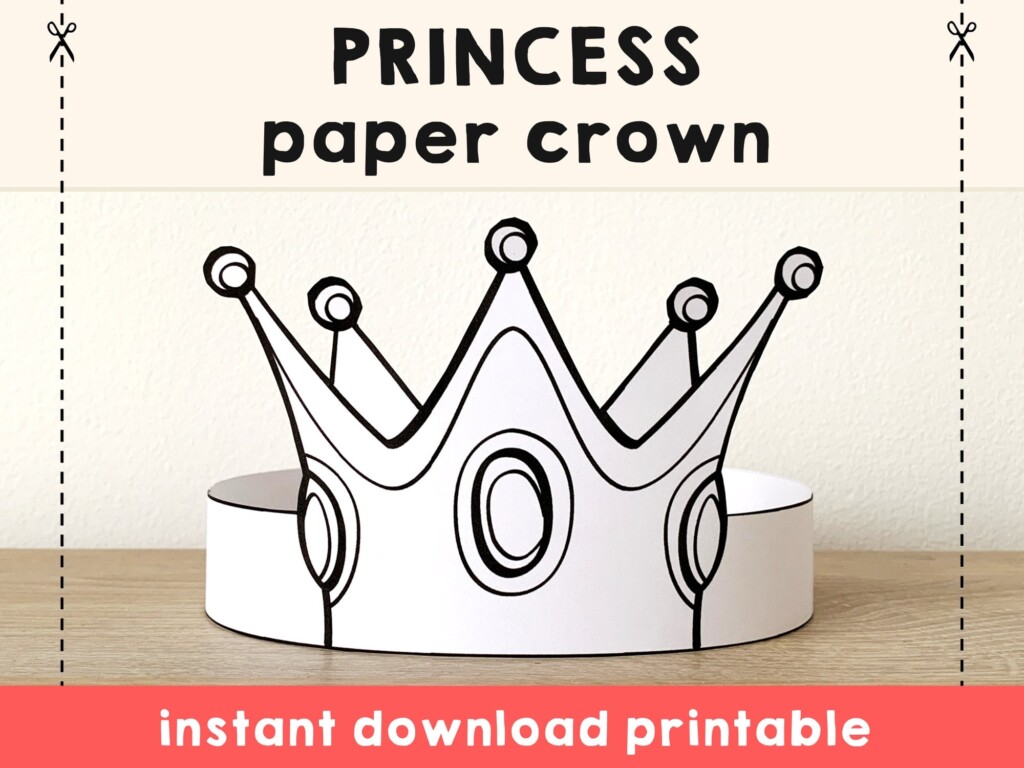 Tiara Crown Template