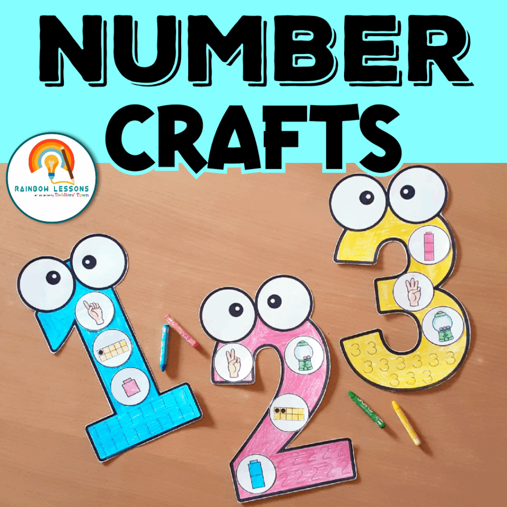 Tracing Numbers 1 10 Number Crafts Trace And Write Numbers 