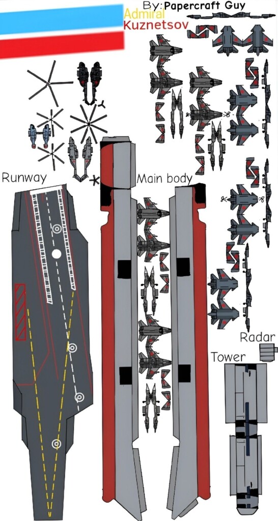 Uss Nimitz Cvn 68 Aircraft Carrier Papercraft Template Artofit