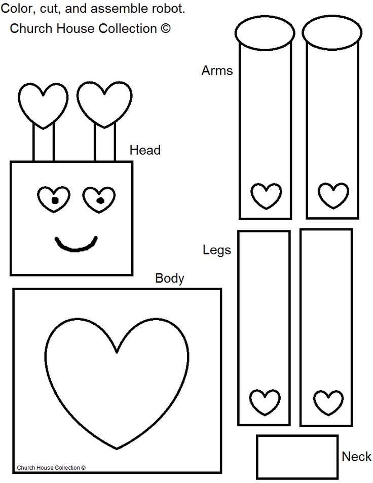 Valentine 39 s Day Printable Craft