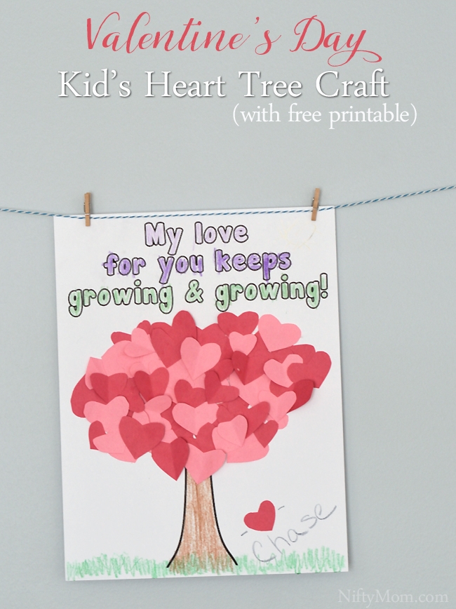 Valentine 39 s Day Printable Craft