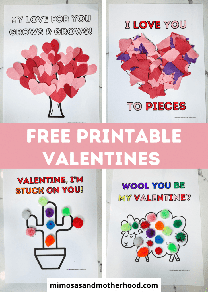 Valentine Craft Printable