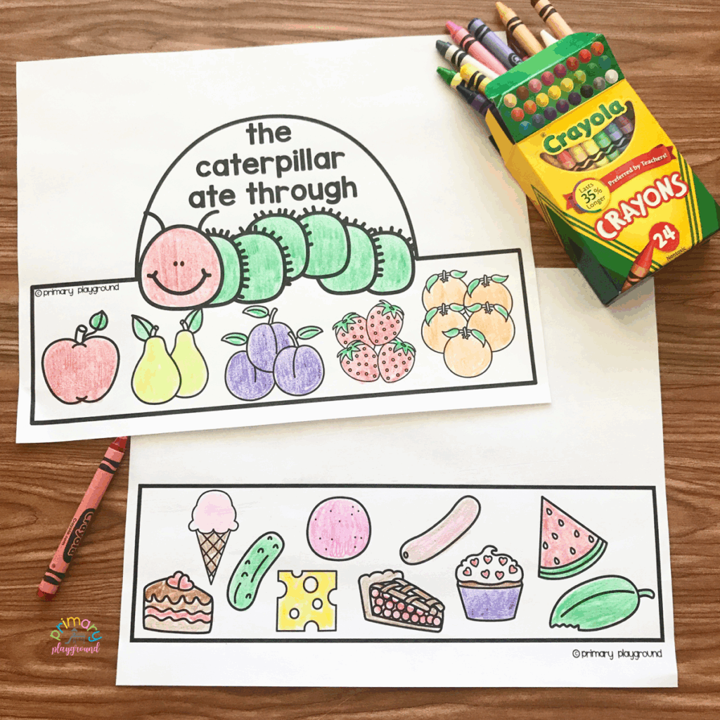 Very Hungry Caterpillar Craft Printable