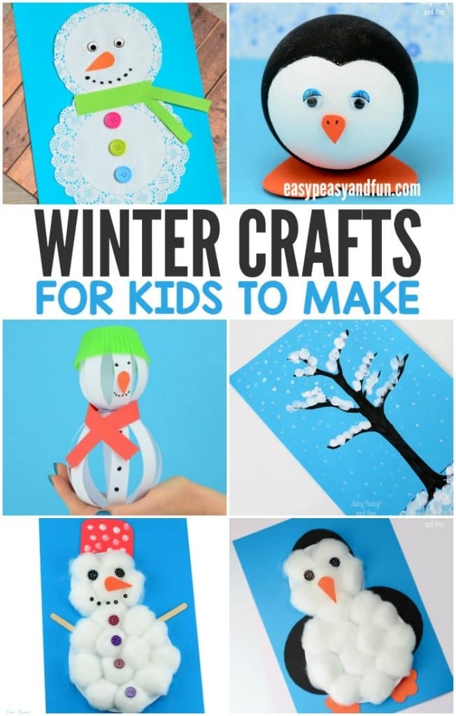 Winter Crafts For Kids To Make Fun Art And Craft Ideas For All Ages 